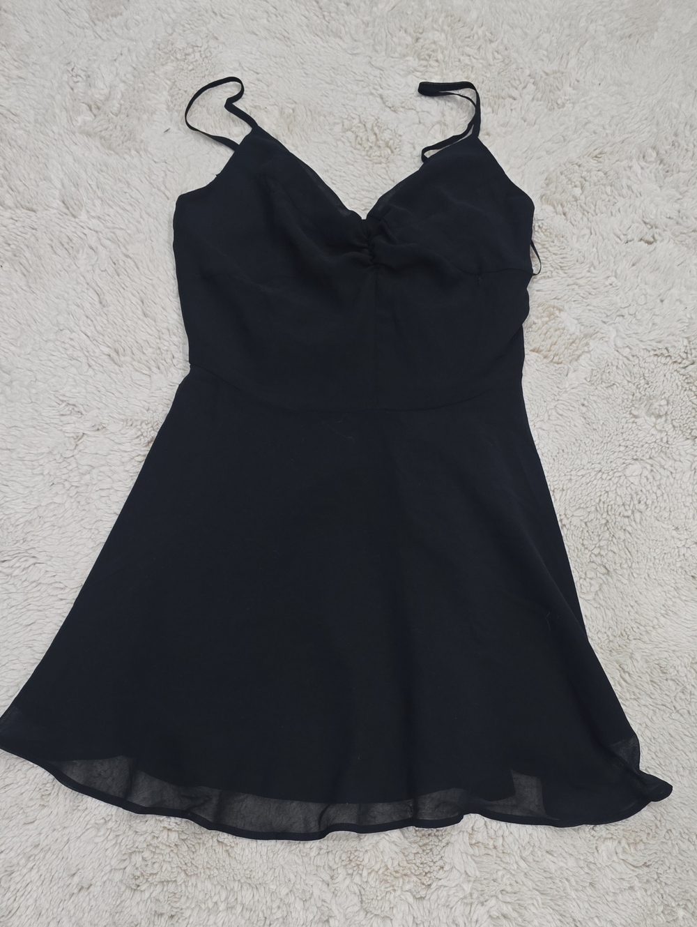 Urban Outfitters Black Spaghetti Strap Mini Dress